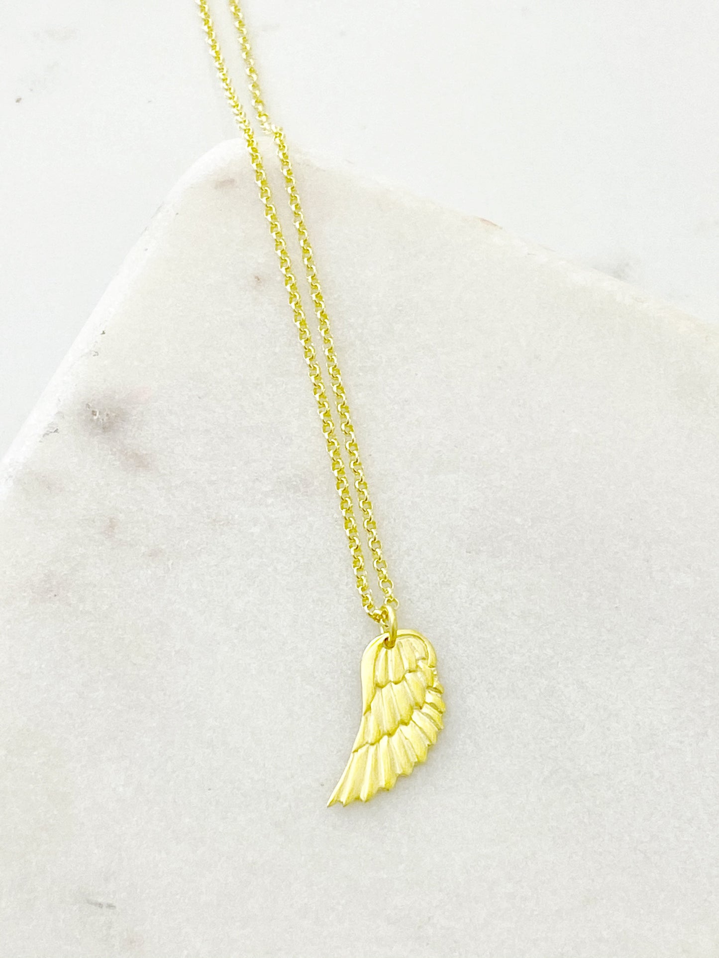 Angel Wing Satellite Chain Necklace